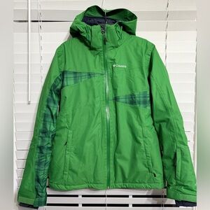 Columbia Omni Tech heat interchange coat with water resistant and breathable